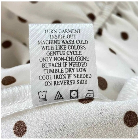 Almost Famous Blouse Size Medium Poly Top Ruffle Sleeve - Picture 6 of 7